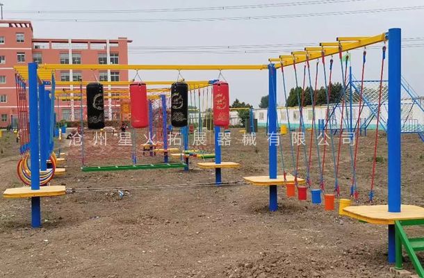 安徽省宿州市青少年拓展訓(xùn)練基地建設(shè)完畢客戶已驗收!