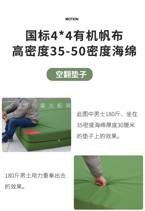 攀巖海綿墊真實(shí)的效果
